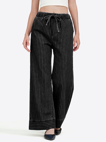 Wide leg Jeans di Imily Bela in nero: frontale