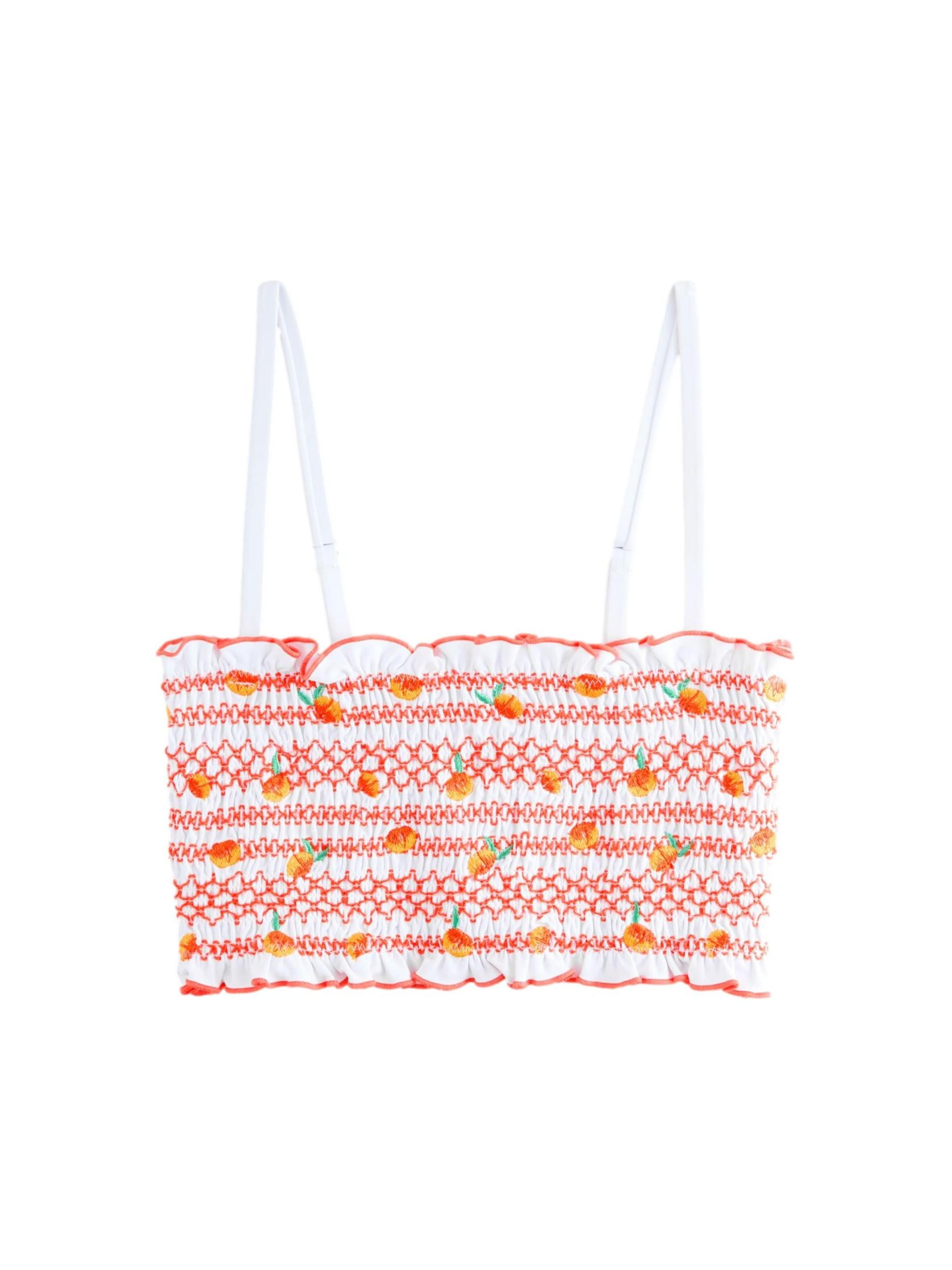 Next Bandeau Bikiniöverdel i vit: framsida