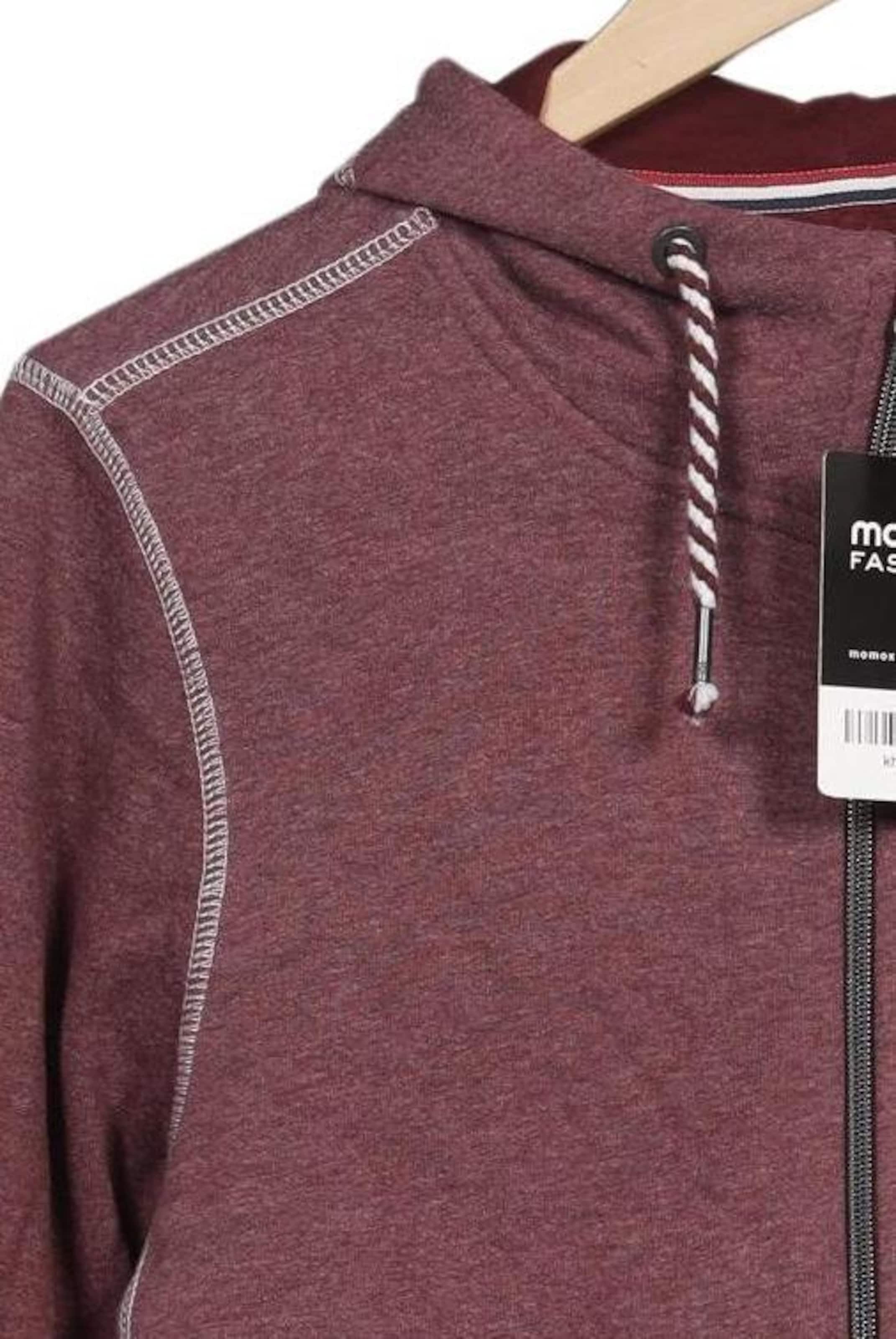 TOM TAILOR DENIM Kapuzenpullover S in Rot