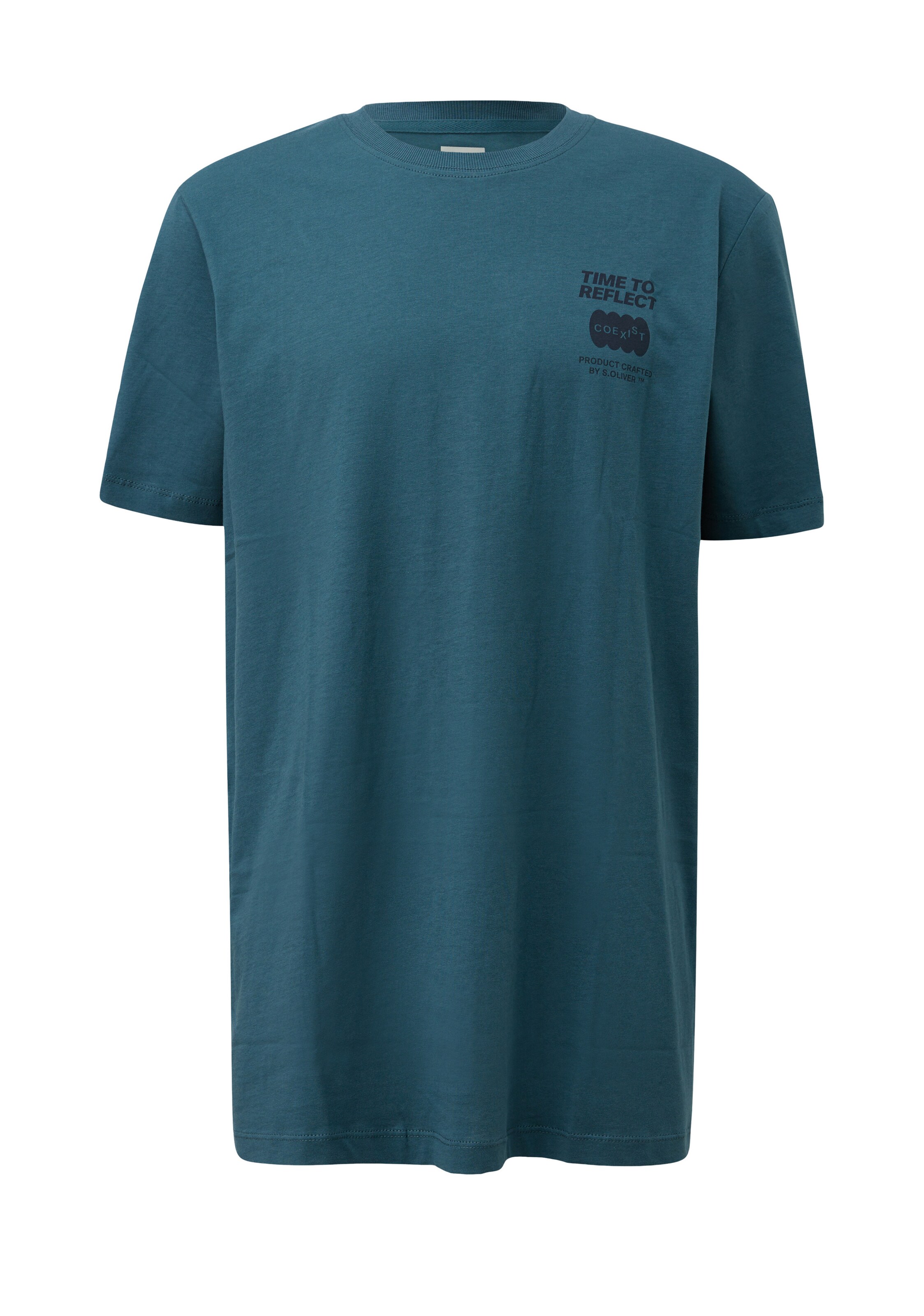 T-Shirt s.Oliver Men Big Sizes en bleu : devant