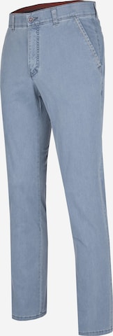 CLUB OF COMFORT Slimfit Chino 'Garvey' in Blauw