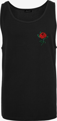 MT Men Shirt 'Rose' in Zwart: voorkant