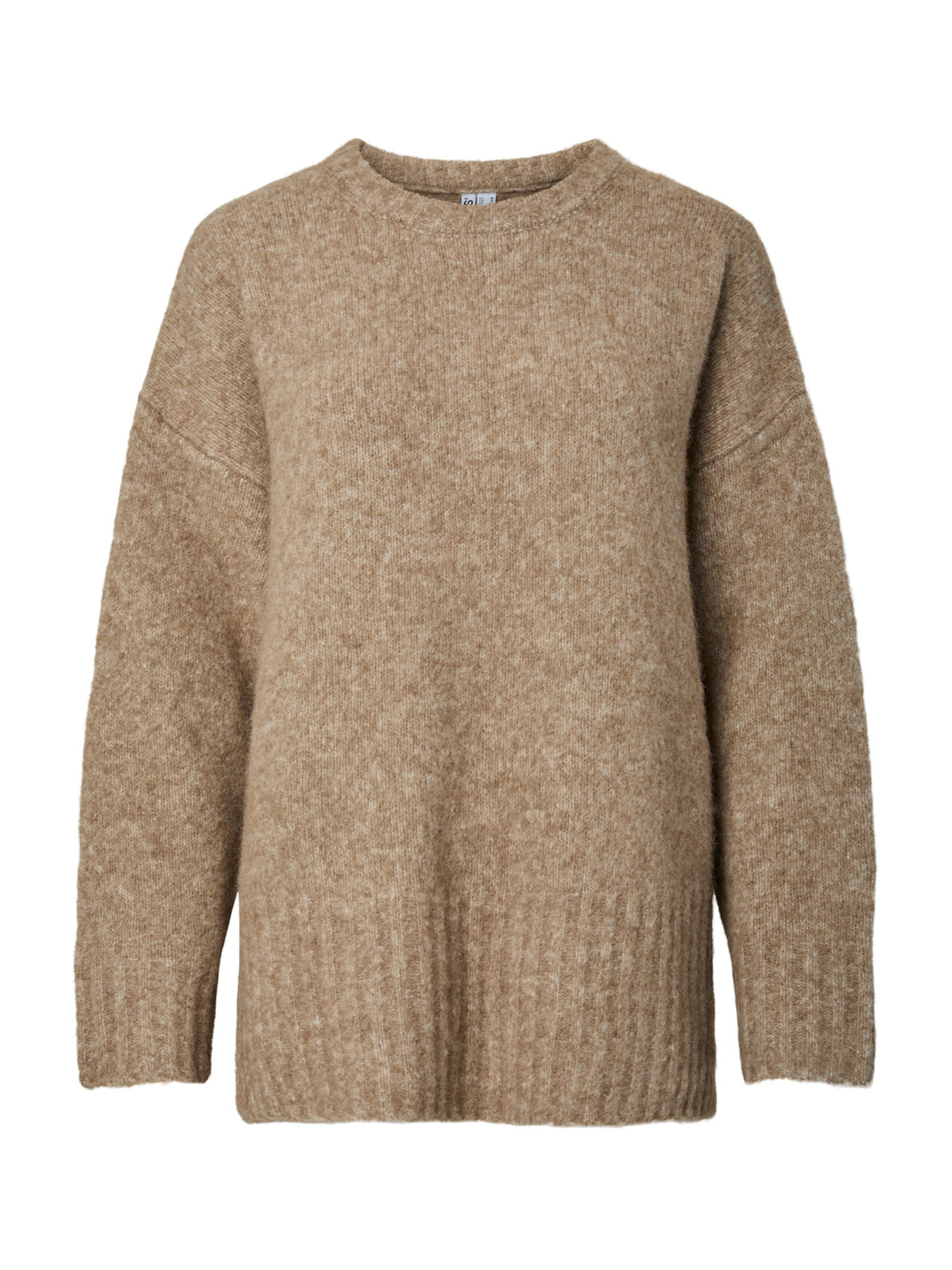 PIECES Sweater 'PCTINA' in Grey: front
