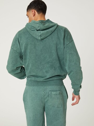 DAN FOX APPAREL Sweatshirt 'Aaron' in Groen