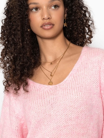 SASSYCLASSY Oversized Sweater in Pink