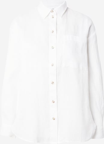 s.Oliver Bluse in Weiß: Vorderseite