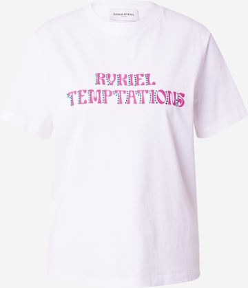 Sonia Rykiel - Camiseta en blanco: frente