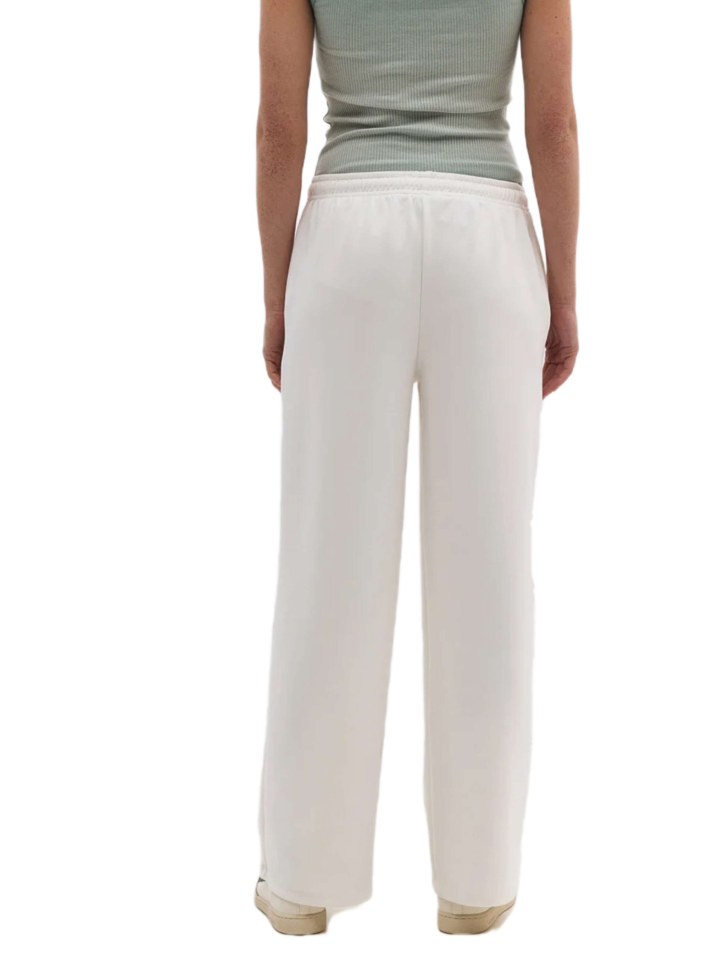 No Matter What Wide Leg Hose in Beige