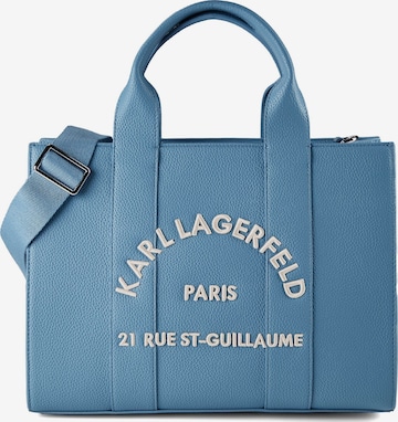 Karl Lagerfeld Käekott, värv sinine: eest vaates