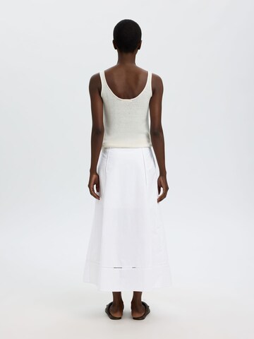Gonna di SELECTED in bianco