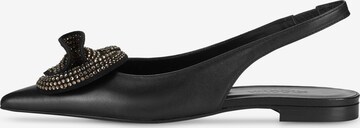 Nicowa Ballet Flats 'FLORWIA' in Black: front