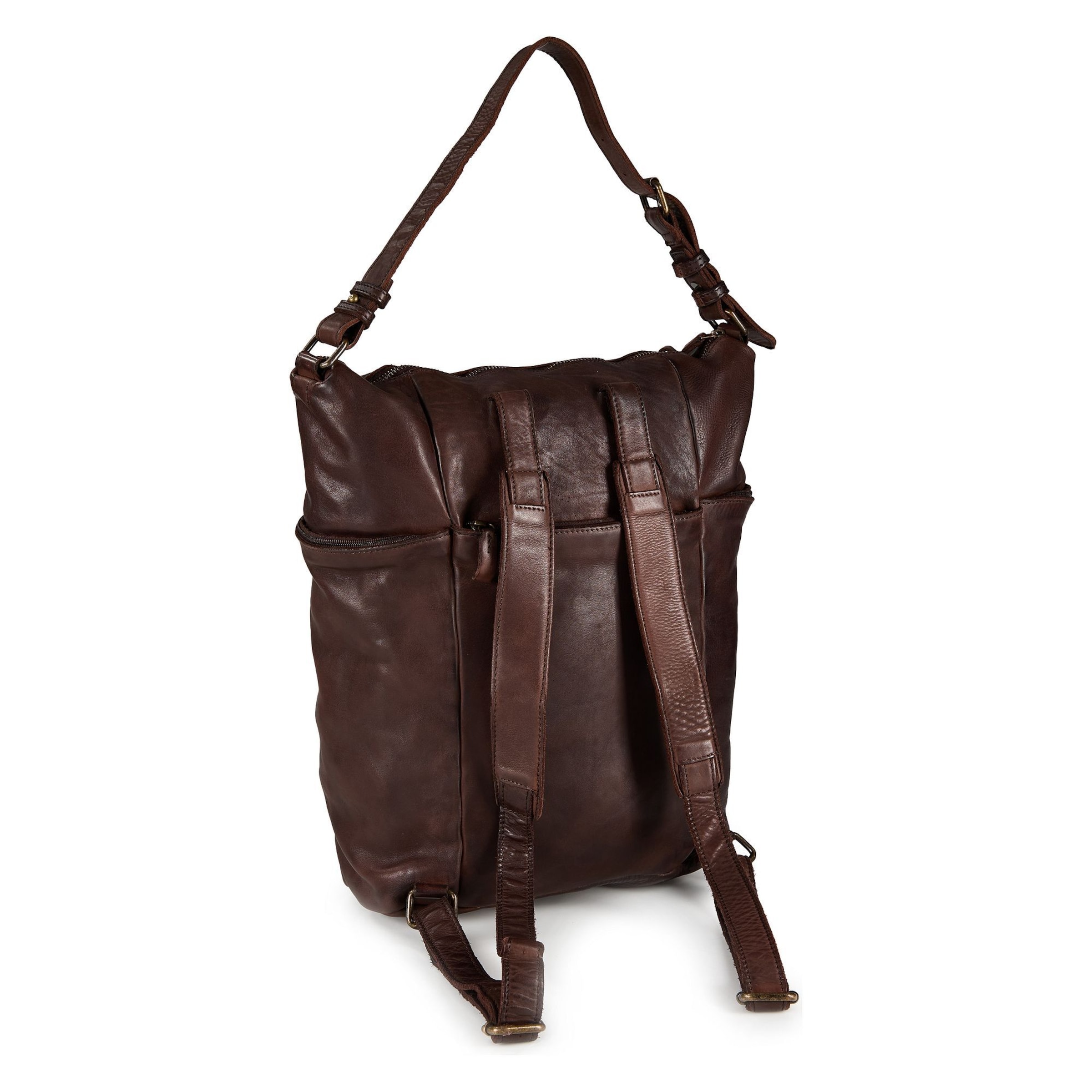 Harold's Backpack 'Submarine City' in Brown