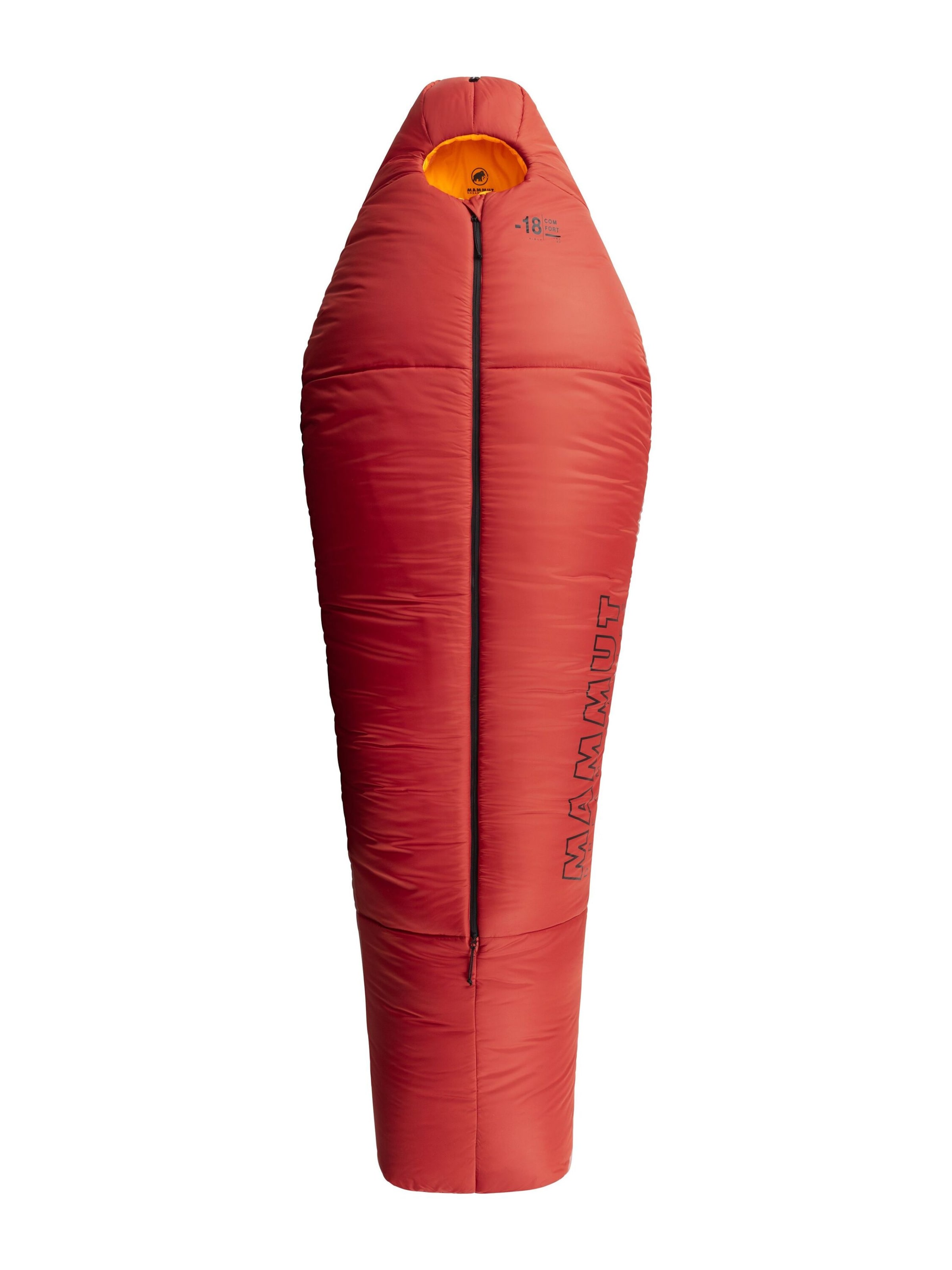 MAMMUT Sleeping Bag in Red: front