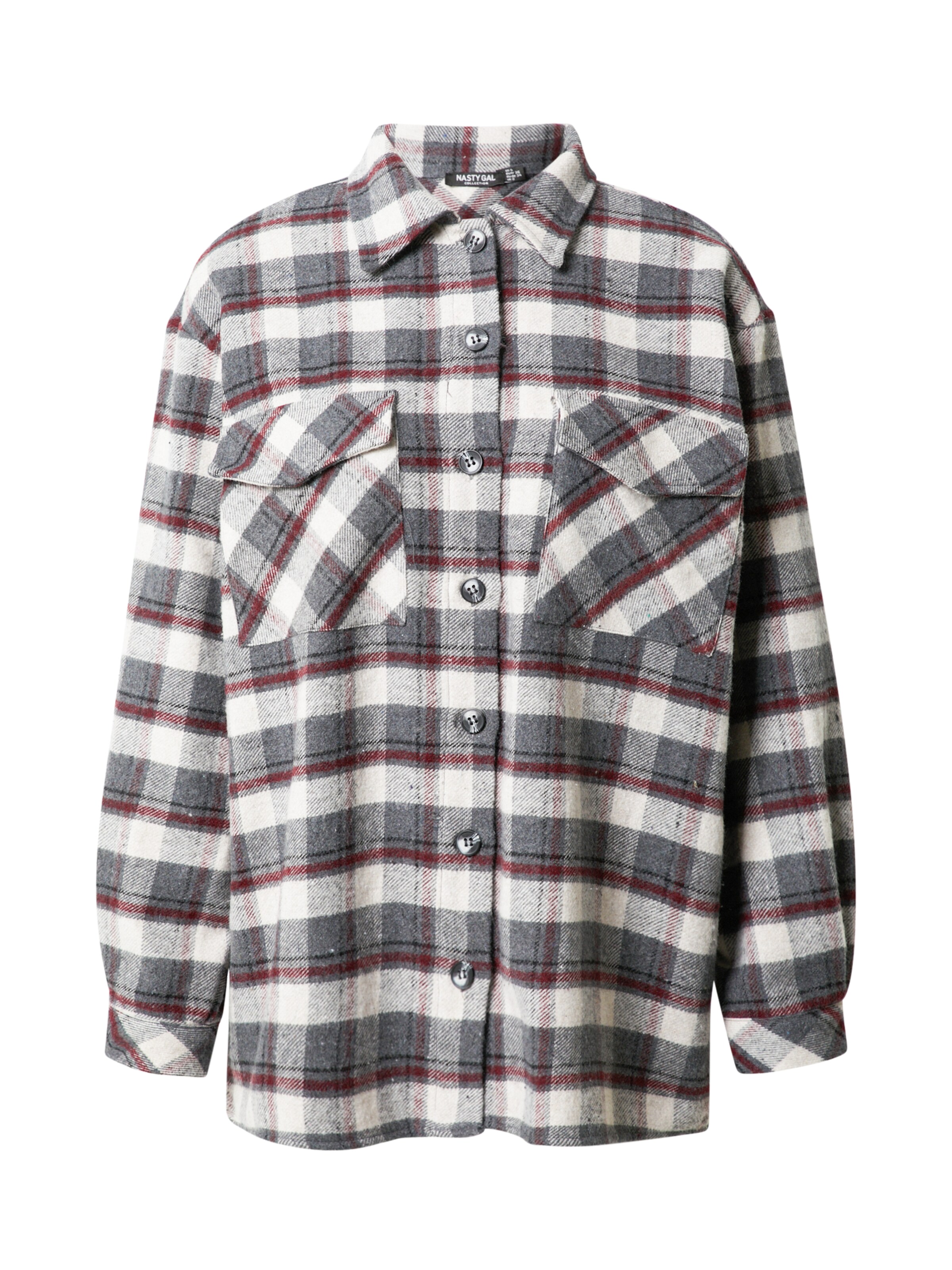 Nasty Gal Halenka – šedá: přední strana