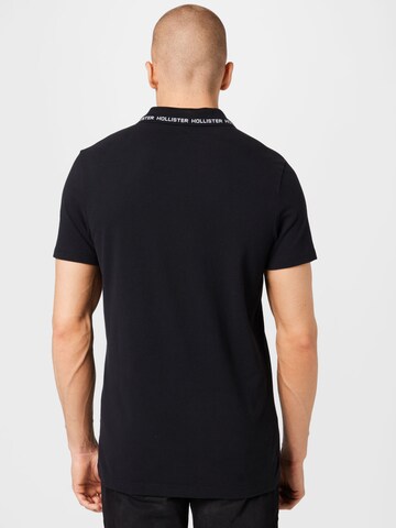 HOLLISTER Poloshirt in Schwarz