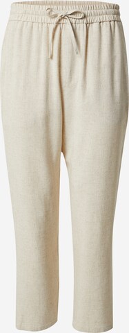 Effilé Pantalon 'John' DAN FOX APPAREL en beige : devant