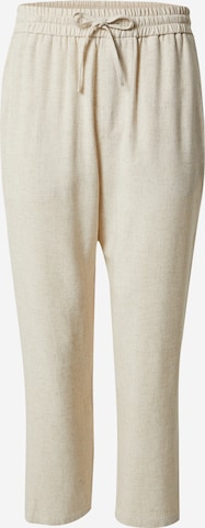 Effilé Pantalon 'John' DAN FOX APPAREL en beige : devant