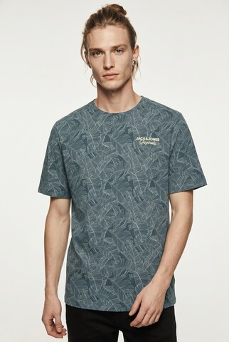JACK & JONES Shirt in Blue: front