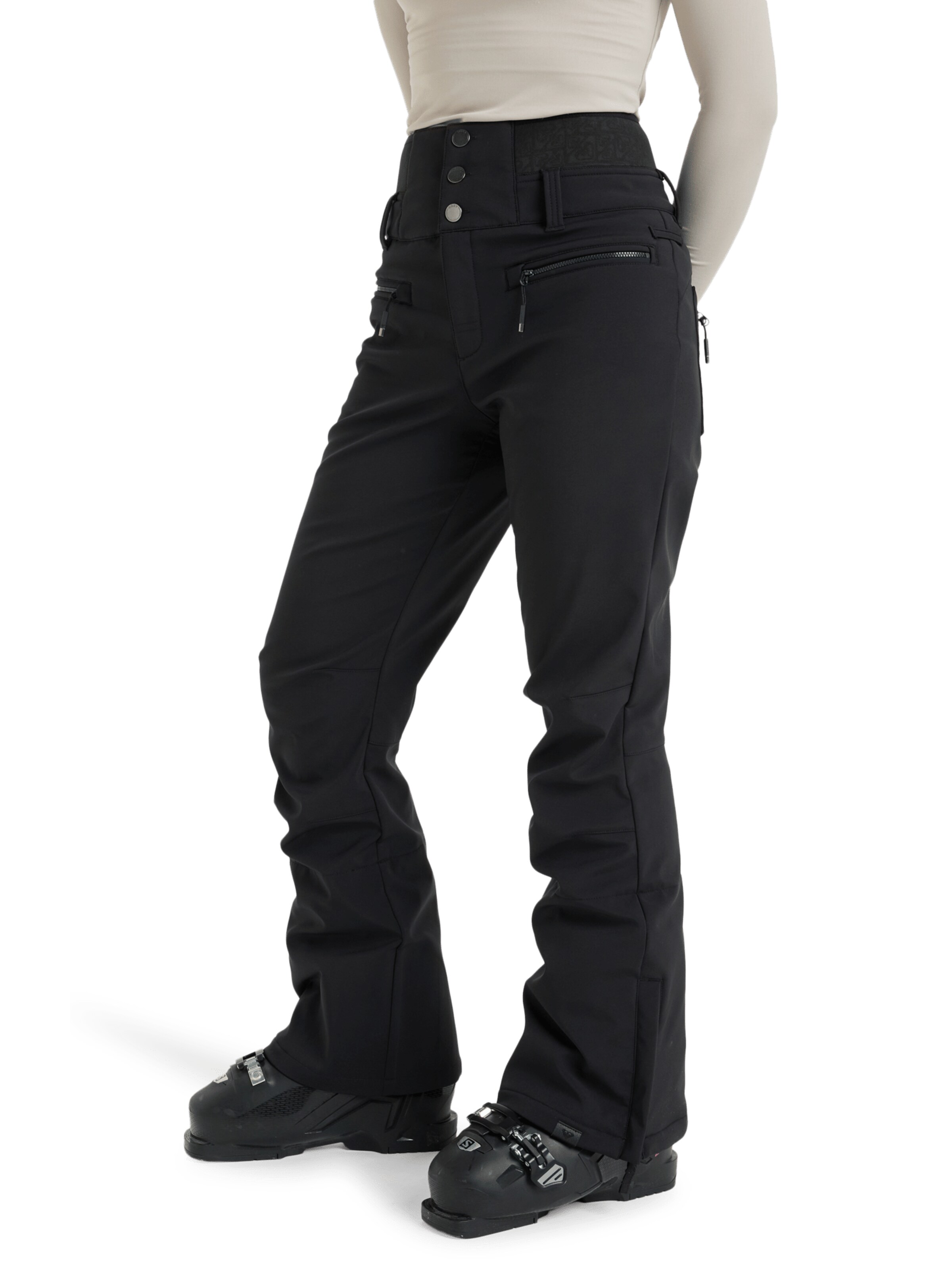 ROXY Regular Sporthose 'Rising High' in Schwarz