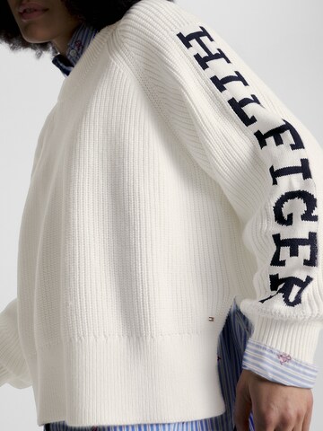 TOMMY HILFIGER Pullover i beige