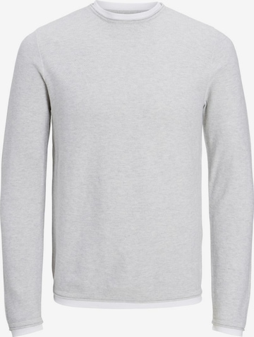 JACK & JONES Sweater in Grey: front