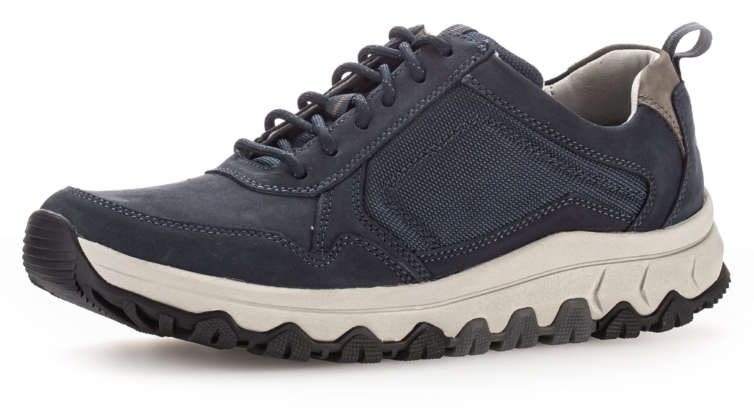 Pius Gabor Schnürschuh in Blau: Vorderseite