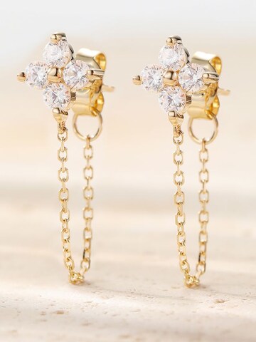 Orecchini 'Luck Chain' di Dear Me in oro