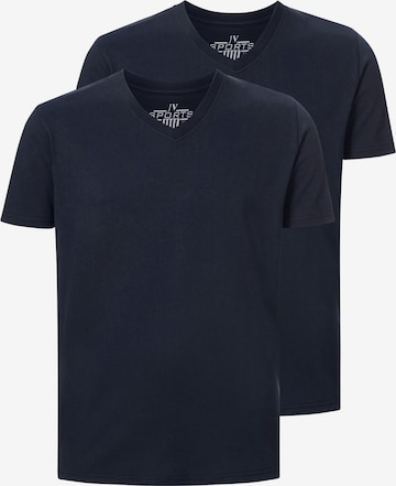 Jan Vanderstorm Shirt 'Osmo' in Blauw: voorkant