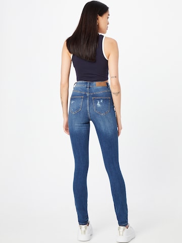 Noisy may Skinny Jeans 'CALLIE' in Blau