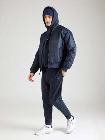 HUGO Joggingpak 'NalonsoNap' in Blauw