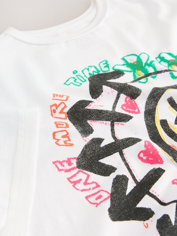 Next Shirt 'License Band' in White