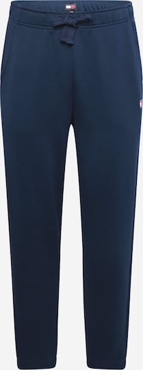 Pantaloni Tommy Jeans pe bleumarin / roșu intens / alb, Vizualizare produs