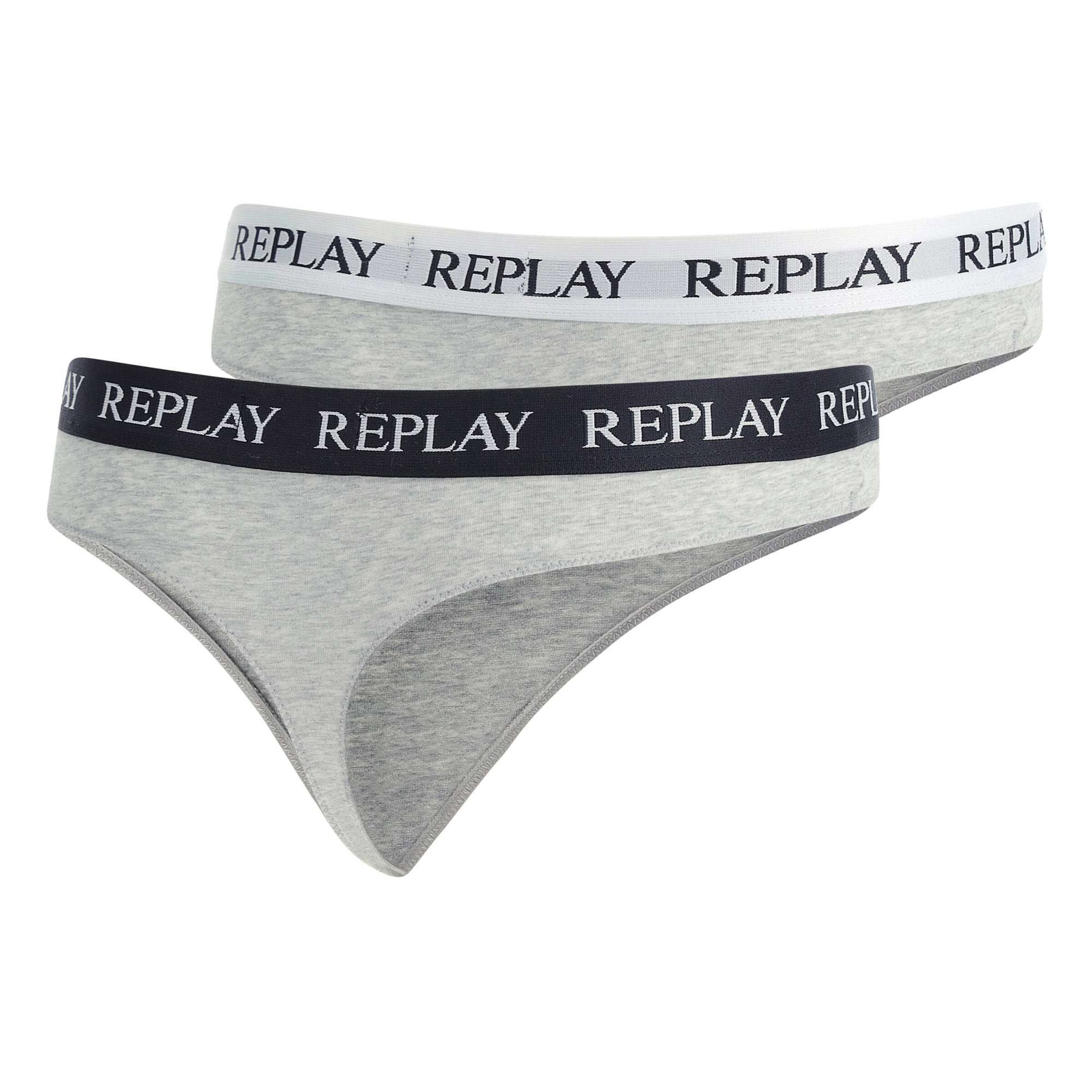 REPLAY String in Grau