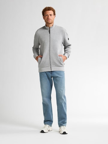 Petrol Industries Zip-Up Hoodie 'Bighorn' in Grey