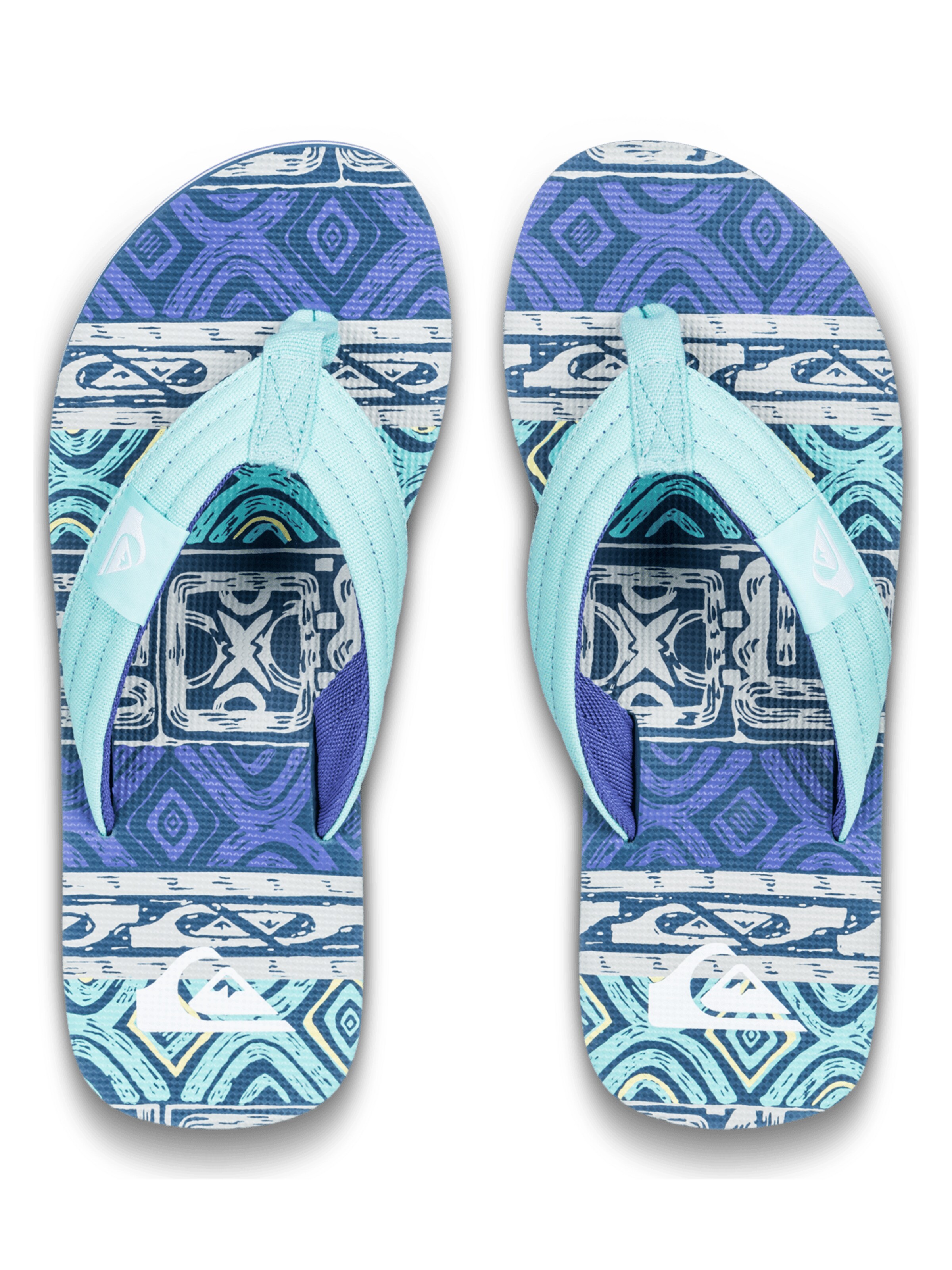 QUIKSILVER T-Bar Sandals 'Molokai Layback' in Blue