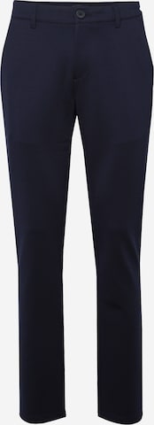 BLEND - regular Pantalón chino 'Langford' en azul: frente
