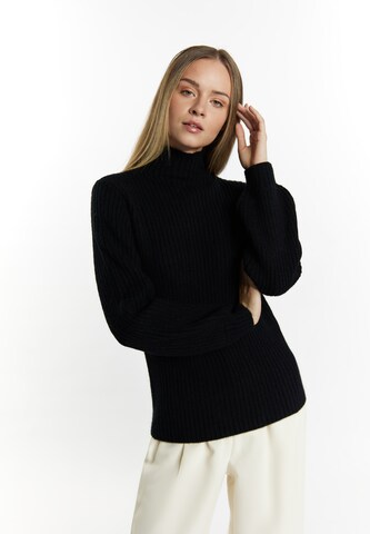 DreiMaster Klassik Sweater 'Casnagie' in Black: front