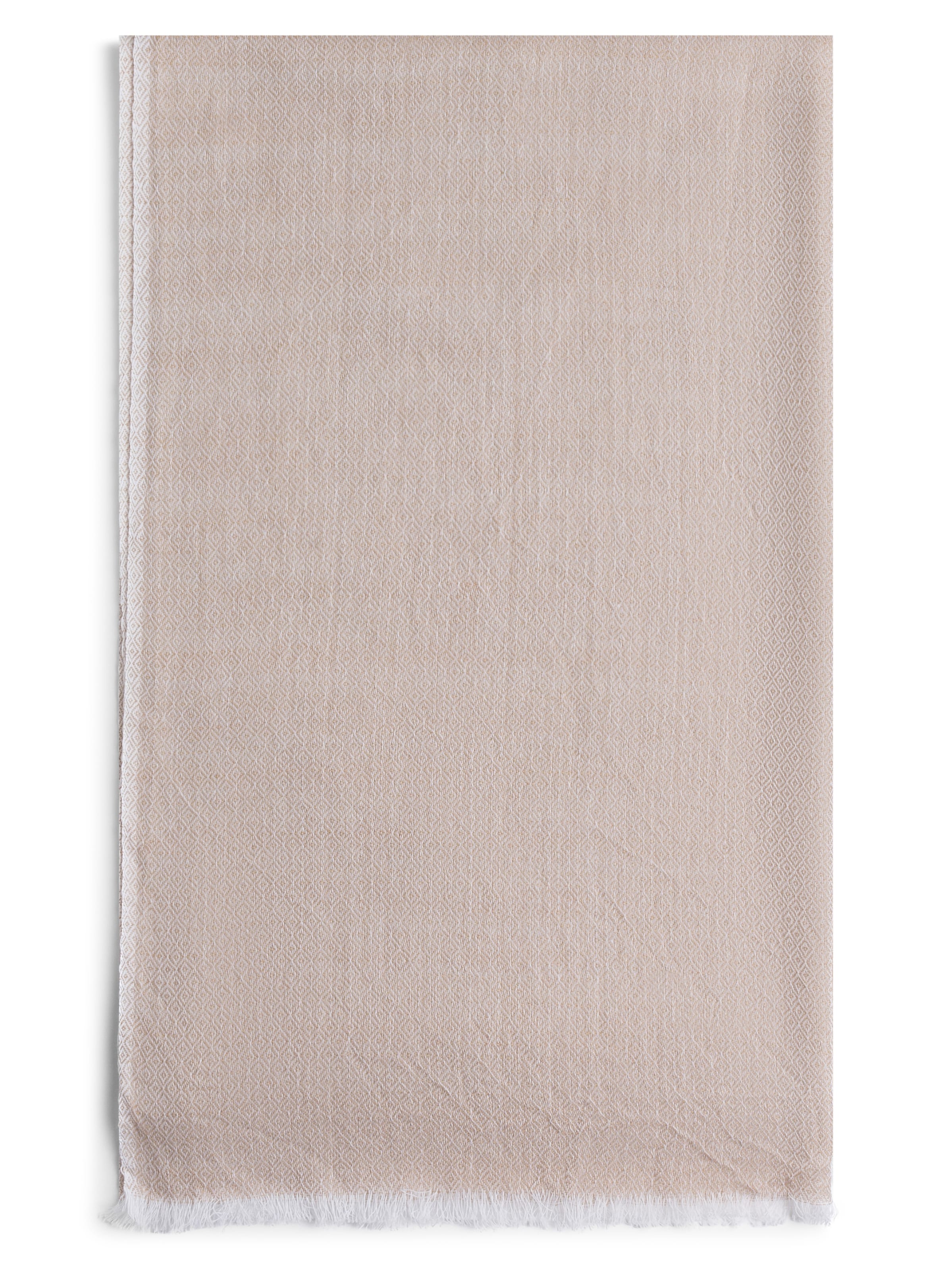 Nils Sundström Sjaal ' ' in Beige: voorkant