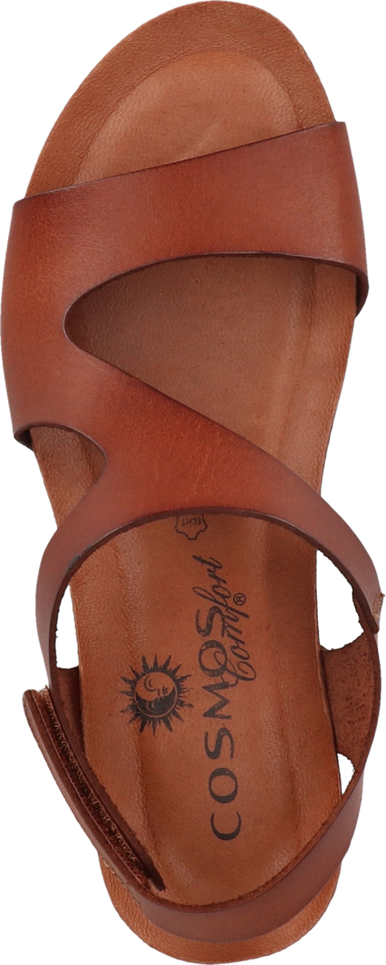 COSMOS COMFORT Strap sandal in Brown