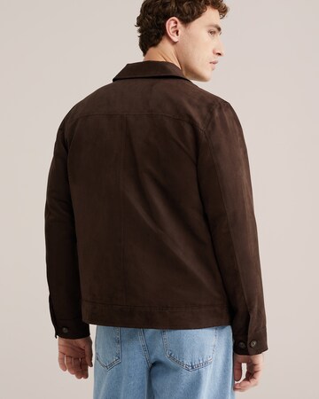 WE Fashion Kevad-sügisjope, värv pruun