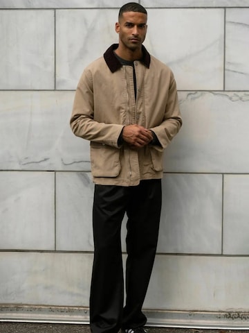 Veste mi-saison ' Twill Jacket ' TEESHOPPEN en beige