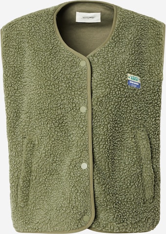 Gilet 'HOKTOWN' AMERICAN VINTAGE en vert : devant