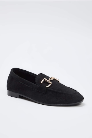Trendyol Παντοφλέ 'Loafer Shoes' σε μαύρο