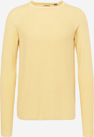 Only & Sons Sweater 'DEXTOR' in Yellow: front