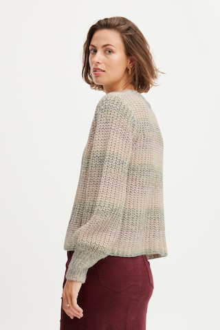 Fransa Knit Cardigan 'LISA' in Beige