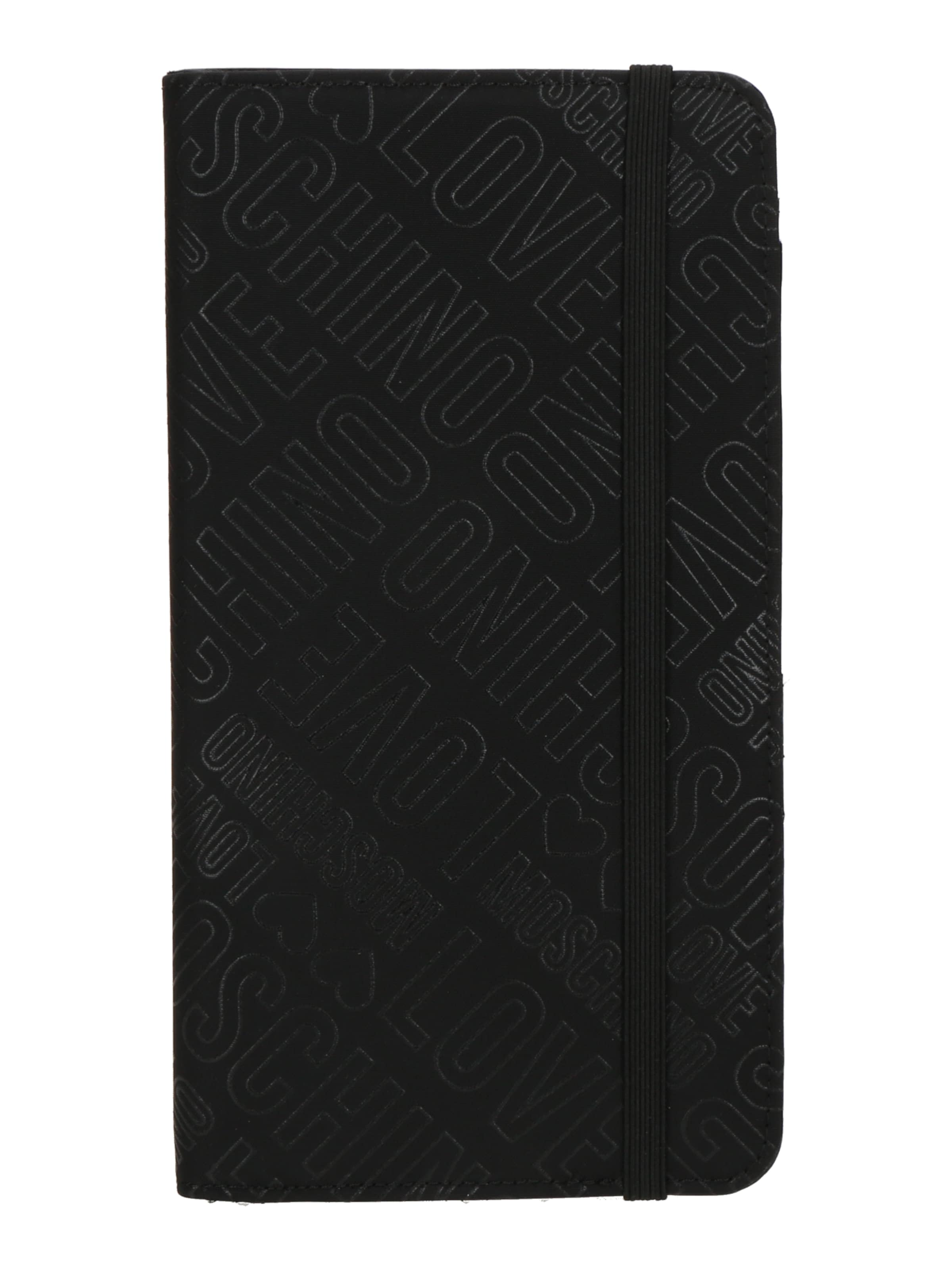 Love Moschino Portemonnaie in Schwarz: Vorderseite