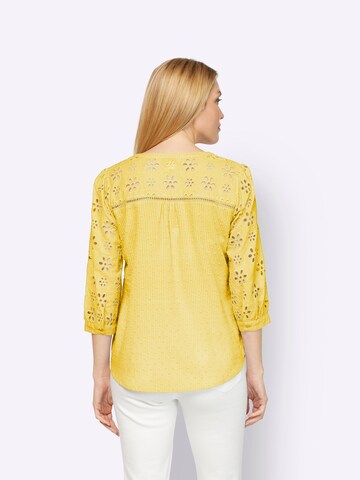 Camicia da donna di heine in giallo