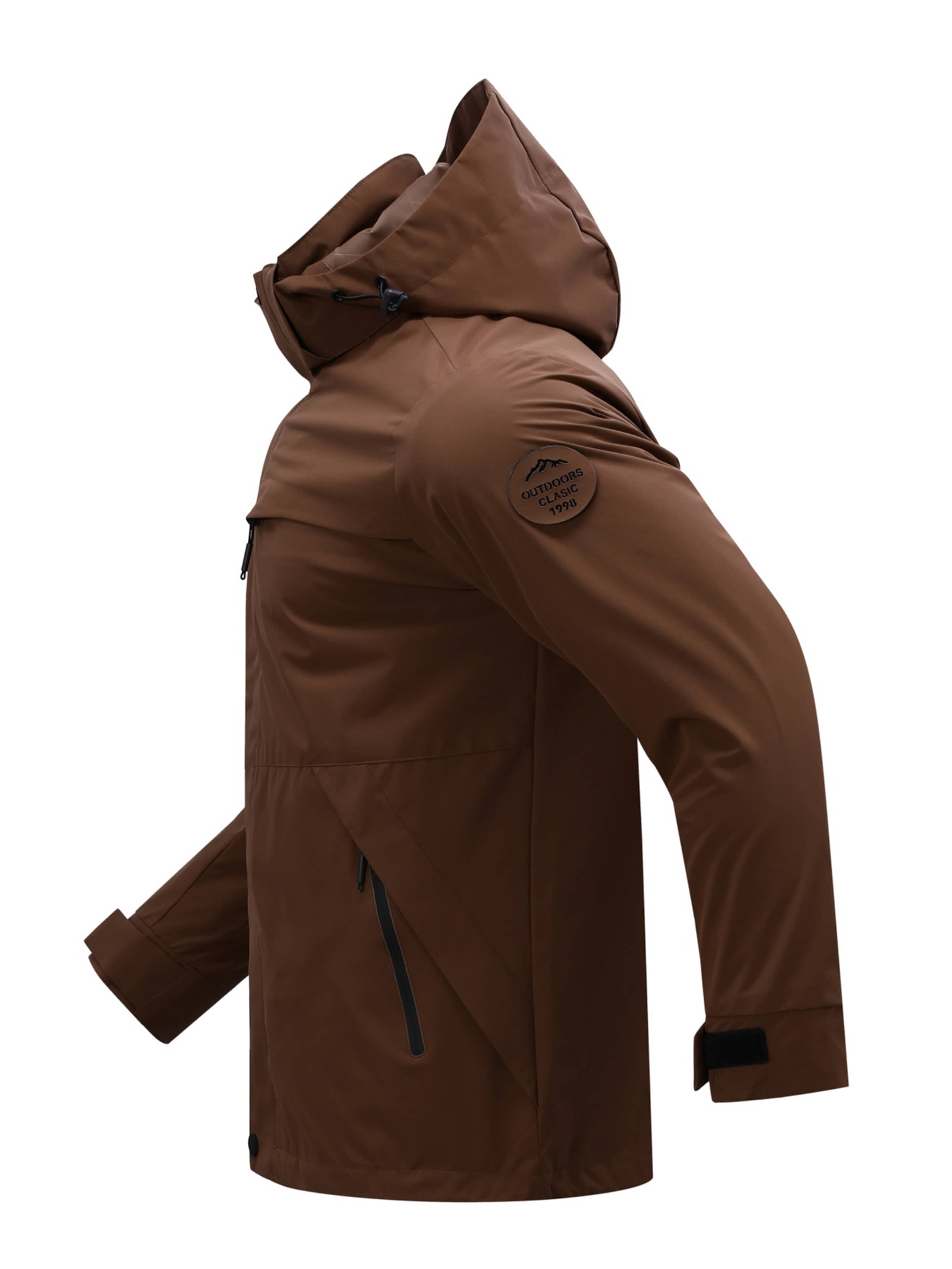 Youthup Outdoorjacke in Braun