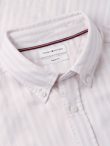 Coupe regular Chemise TOMMY HILFIGER en rose