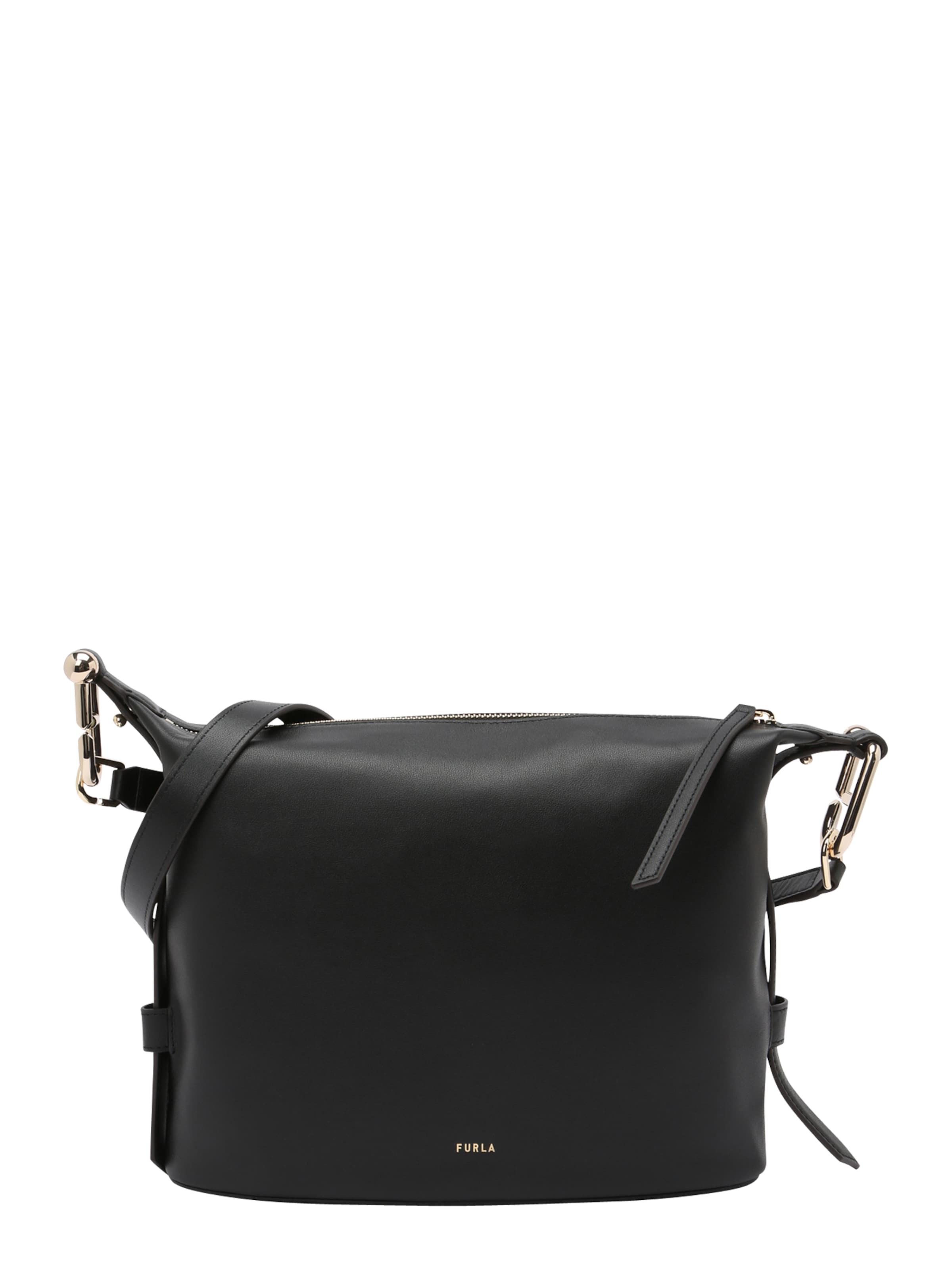 FURLA Torba na ramię &#x27;NUVOLA&#x27; w kolorze czarny: przód